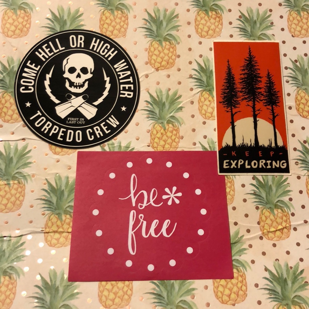 3 stickers for @timberiley22